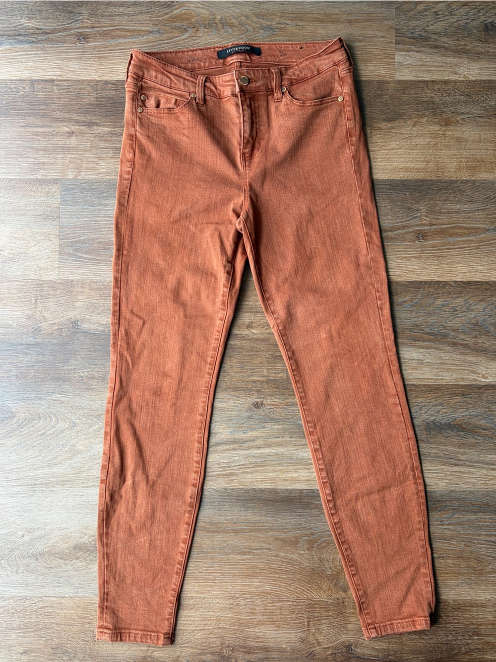 Liverpool Rust Skinny Jean